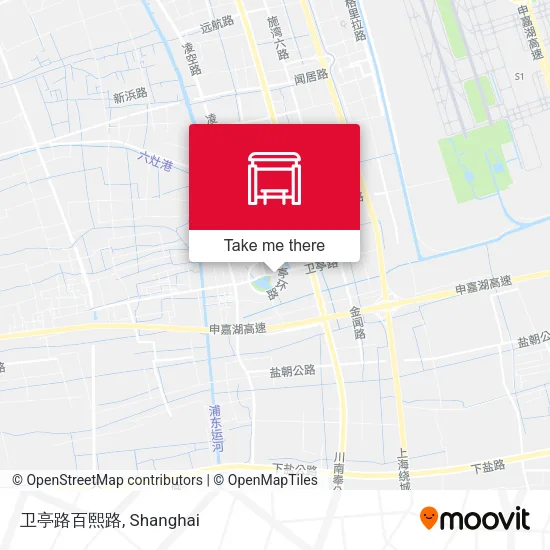 卫亭路百熙路 map