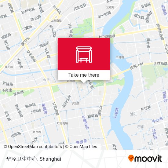 华泾卫生中心 map