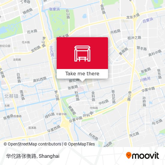 华佗路张衡路 map