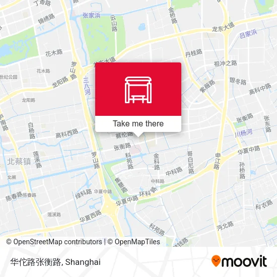 华佗路张衡路 map