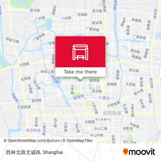 西林北路文诚路 map