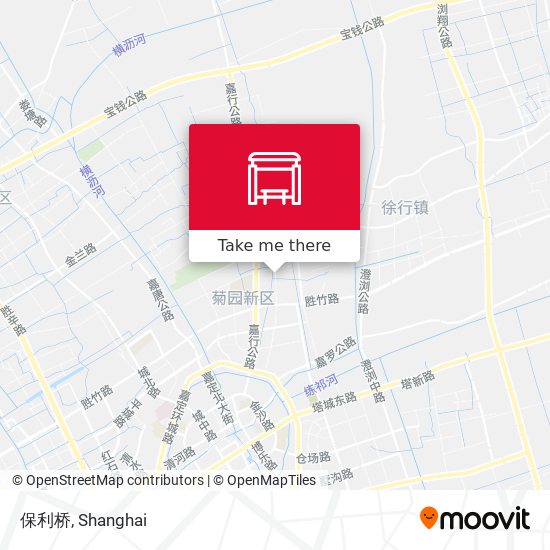 保利桥 map