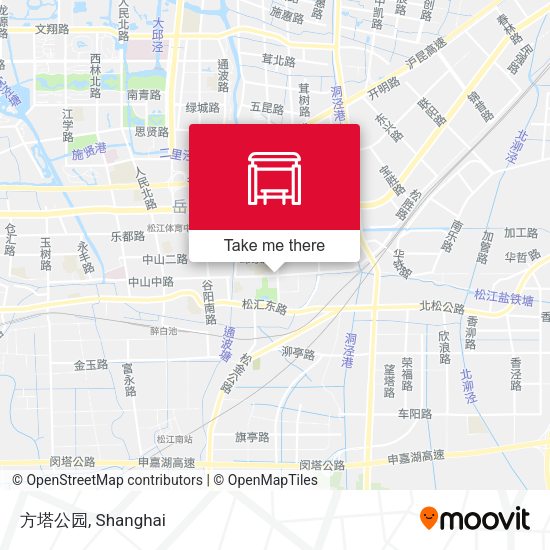方塔公园 map