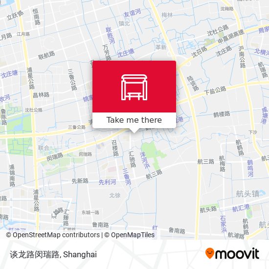 谈龙路闵瑞路 map