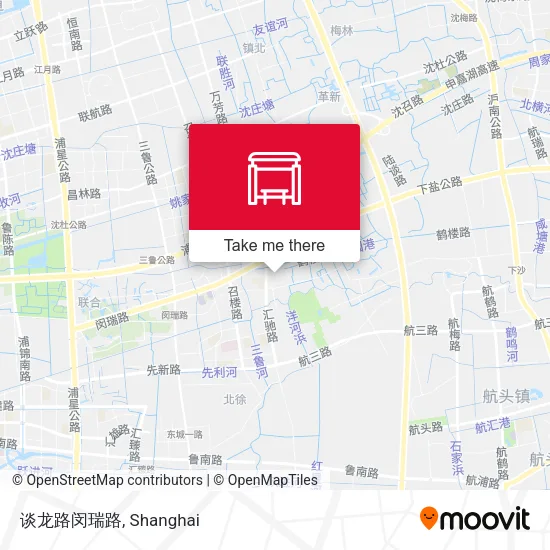 谈龙路闵瑞路 map