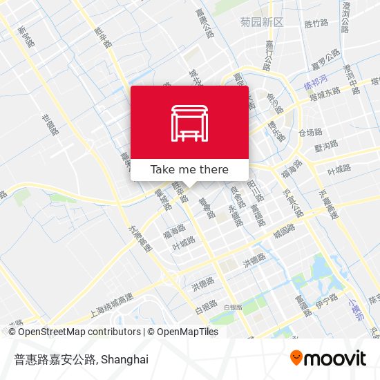 普惠路嘉安公路 map