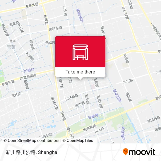 新川路川沙路 map