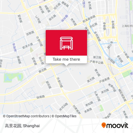 高景花园 map