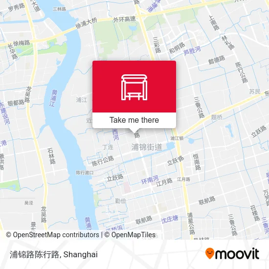 浦锦路陈行路 map