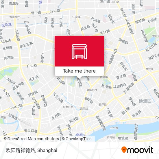 欧阳路祥德路 map