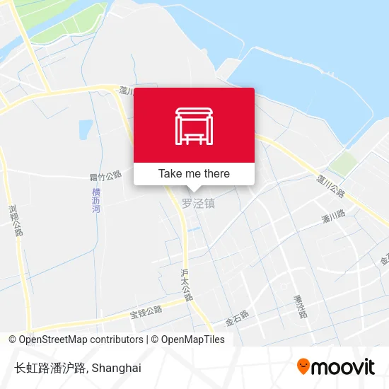 长虹路潘沪路 map