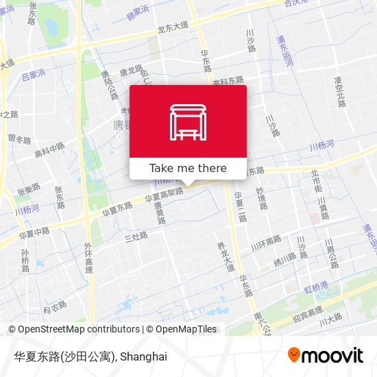 华夏东路(沙田公寓) map