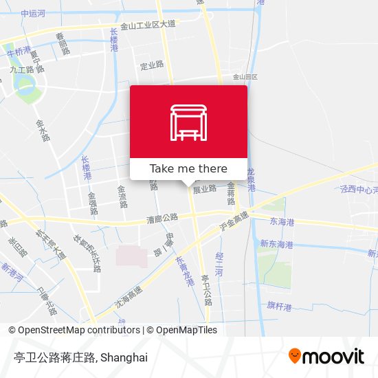 亭卫公路蒋庄路 map