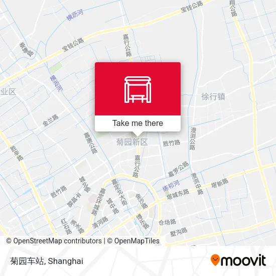 菊园车站 map