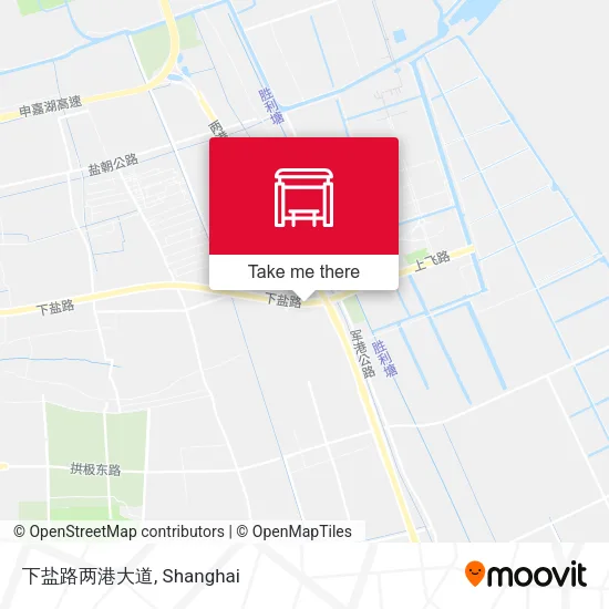 下盐路两港大道 map