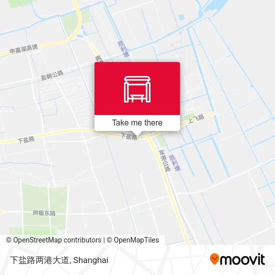 下盐路两港大道 map