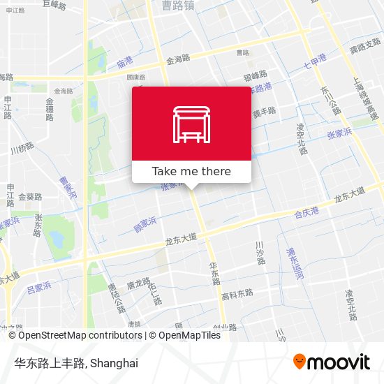 华东路上丰路 map