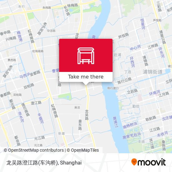 龙吴路澄江路(车沟桥) map