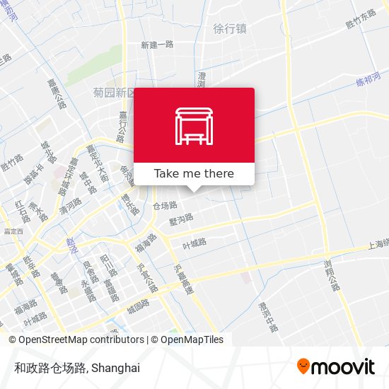 和政路仓场路 map