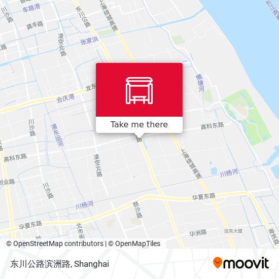 东川公路滨洲路 map