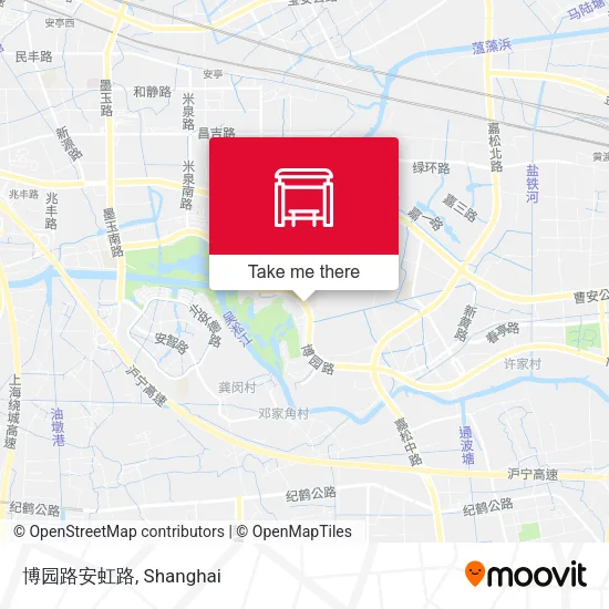 博园路安虹路 map