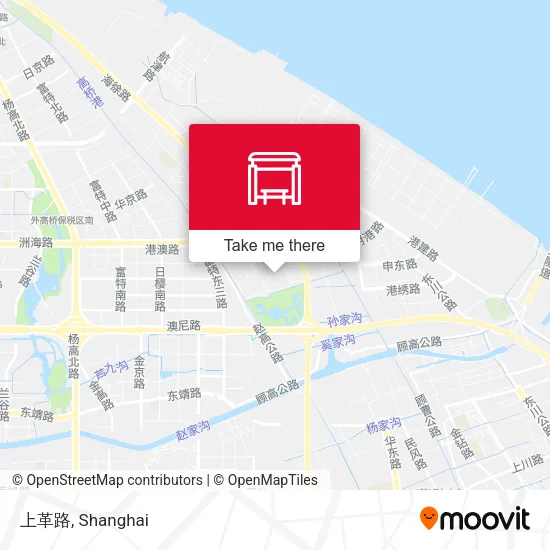 上革路 map