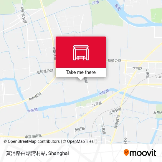 蒸浦路白塘湾村站 map