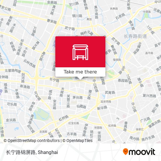 长宁路锦屏路 map