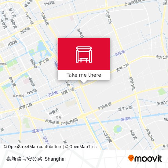 嘉新路宝安公路 map