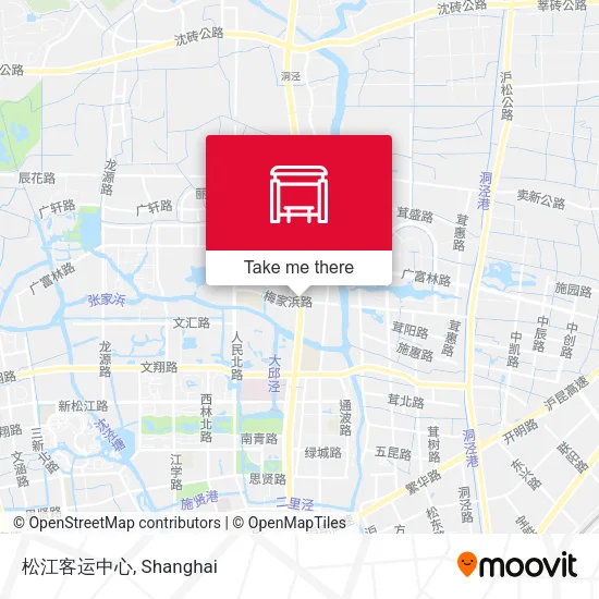 松江客运中心 map