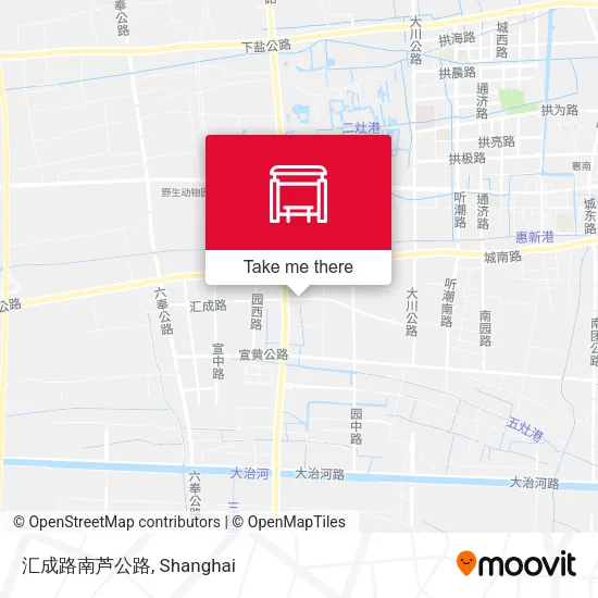 汇成路南芦公路 map