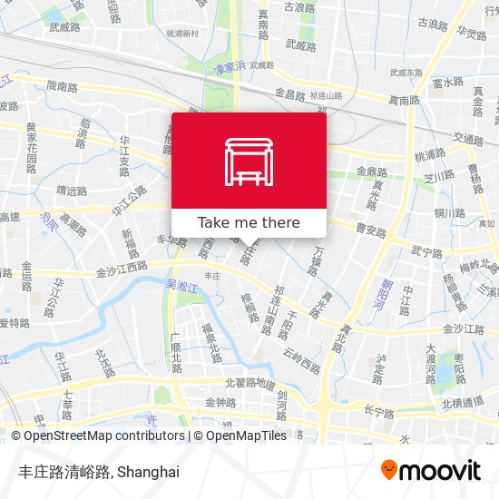 丰庄路清峪路 map