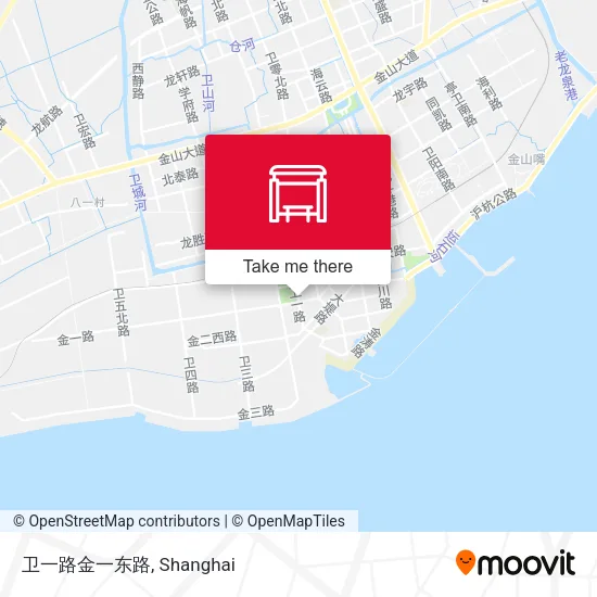 卫一路金一东路 map