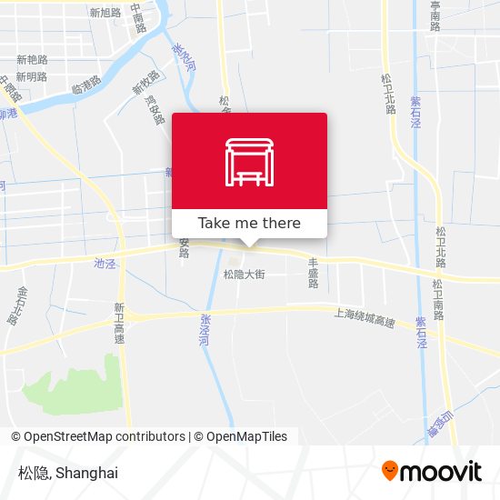 松隐 map
