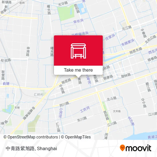 中青路紫旭路 map