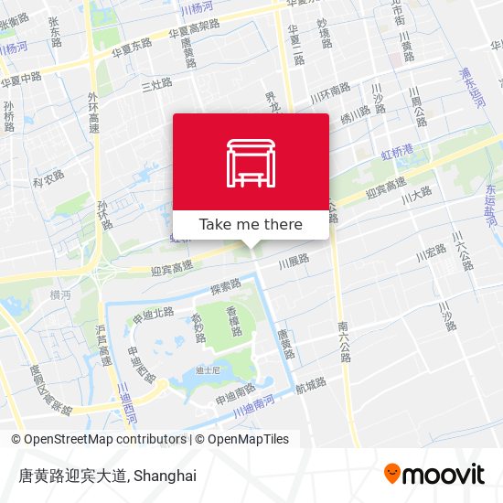 唐黄路迎宾大道 map