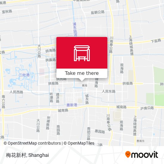 梅花新村 map