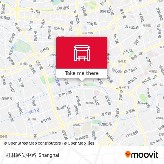 桂林路吴中路 map