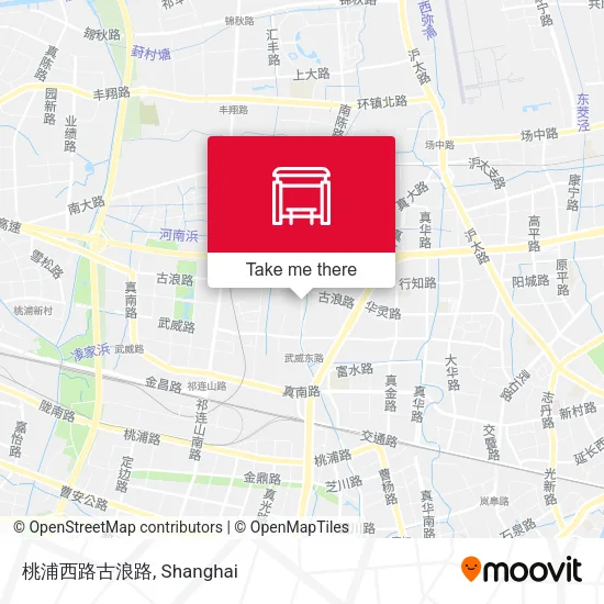 桃浦西路古浪路 map