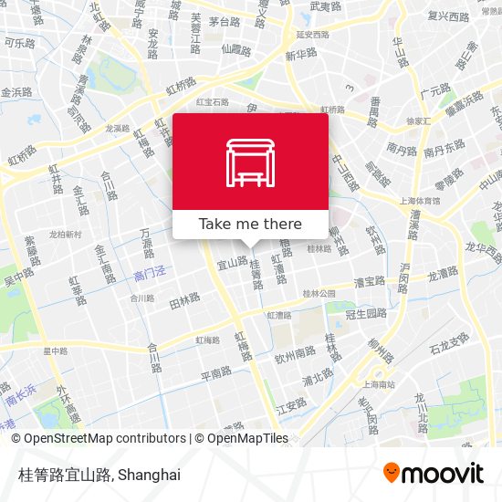 桂箐路宜山路 map