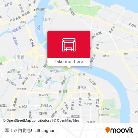 军工路闸北电厂 map