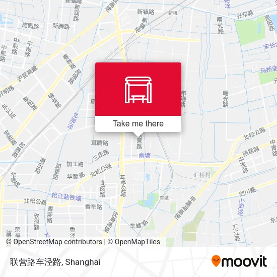 联营路车泾路 map