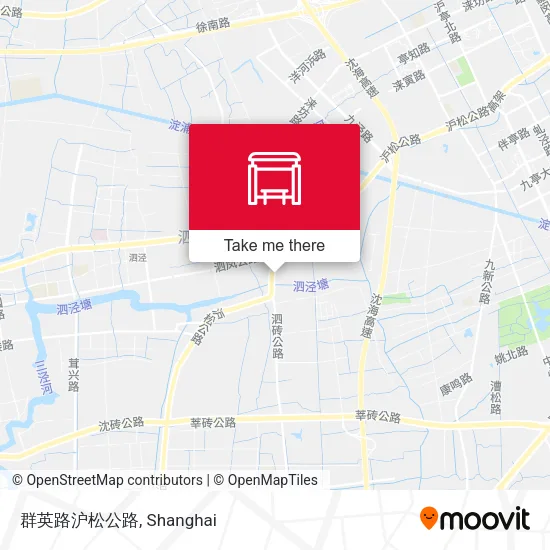 群英路沪松公路 map
