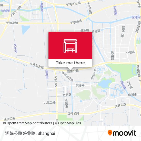 泗陈公路盛业路 map