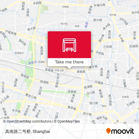 真南路二号桥 map