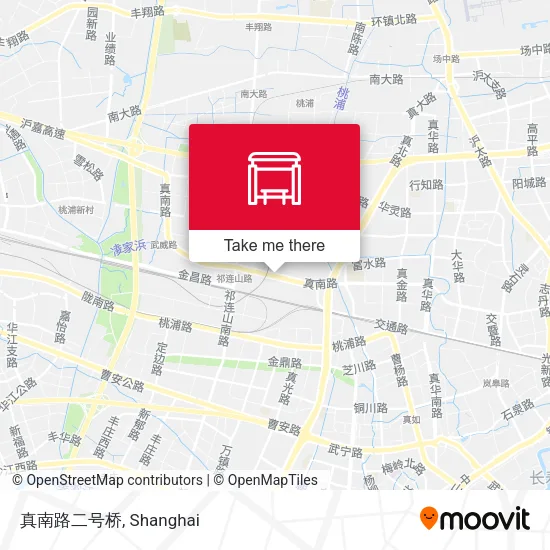 真南路二号桥 map