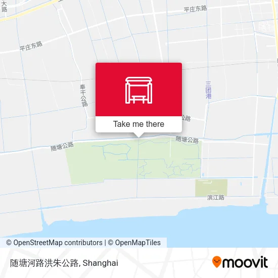 随塘河路洪朱公路 map