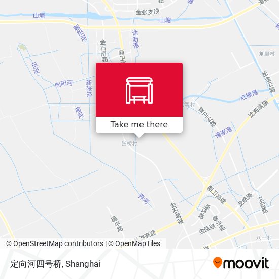 定向河四号桥 map