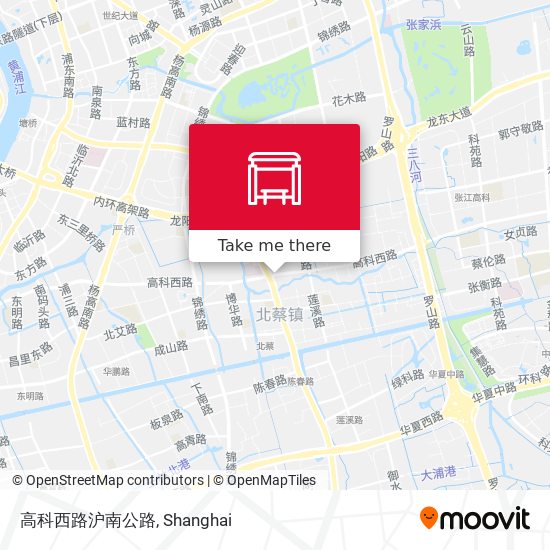 高科西路沪南公路 map