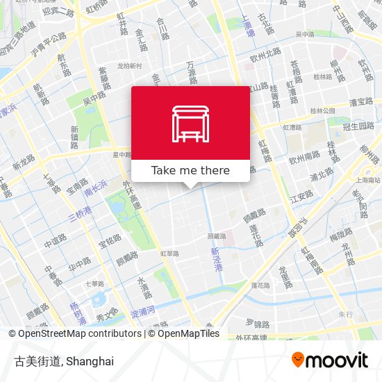 古美街道 map